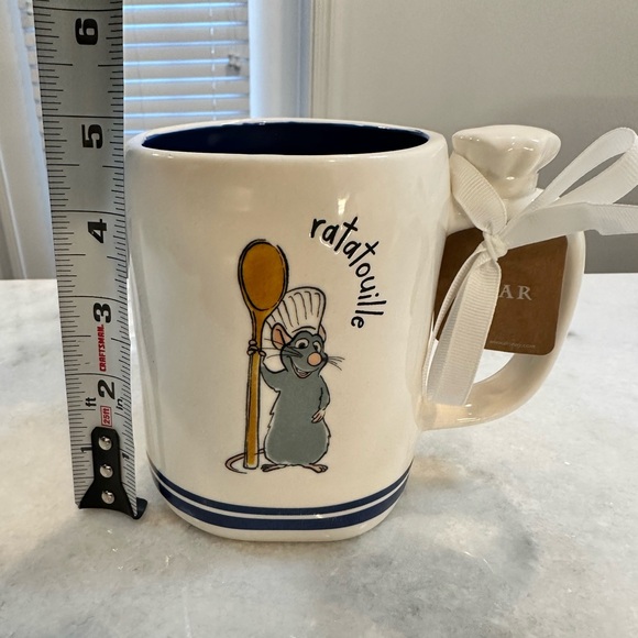 Rae Dunn Pixar LE PETIT CHEF Ratatouille Mug White & Blue Double Sides Mug - Picture 4 of 7
